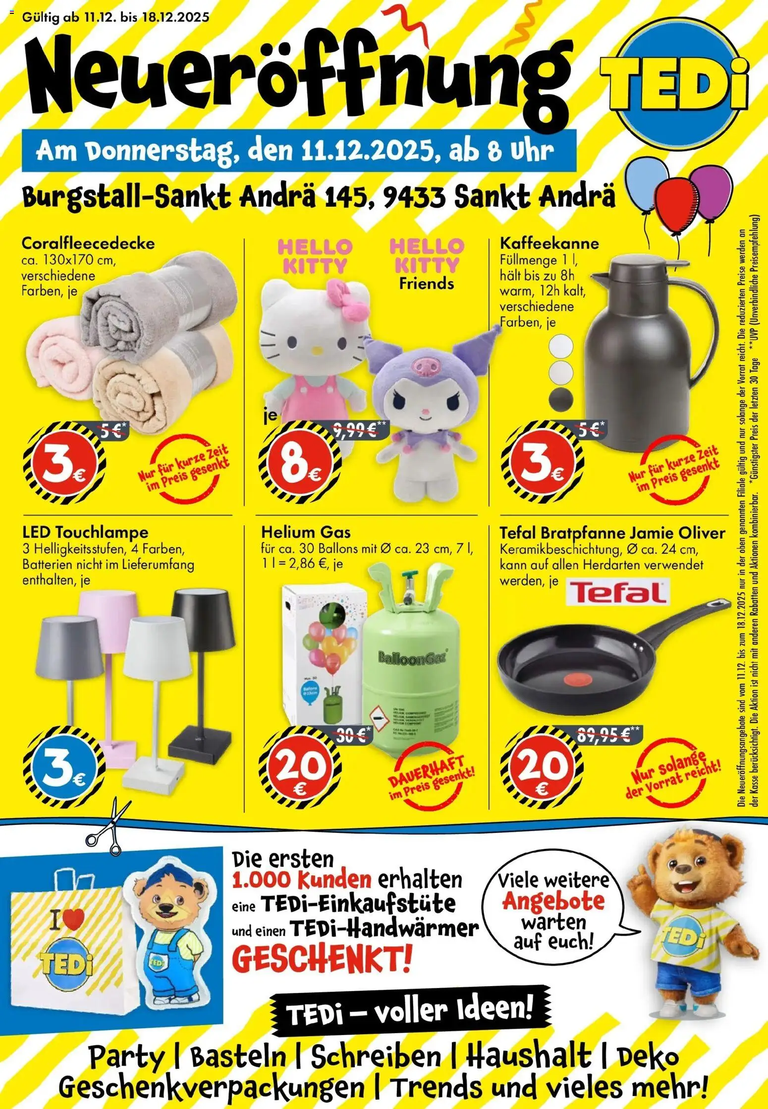 Vorschau der Angebote: TEDi Flugblatt gültig ab 11.12.2025