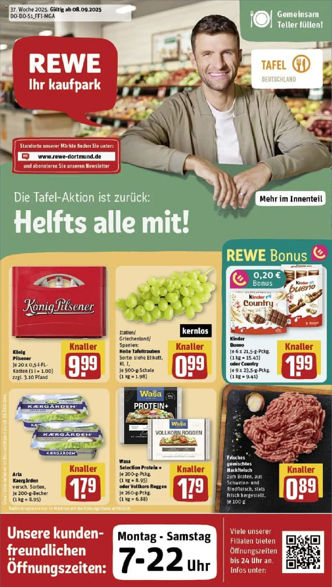 REWE Prospekt ab 07.09.2025 nächste Woche - Prospekt Winterberg	