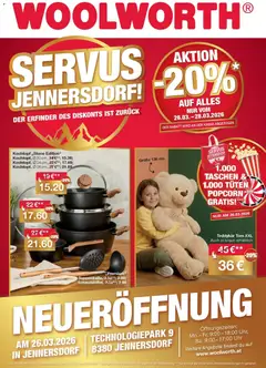 Vorschau der Angebote: Woolworth Woolworth Servus Jennersdorf! gültig ab 26.03.2026