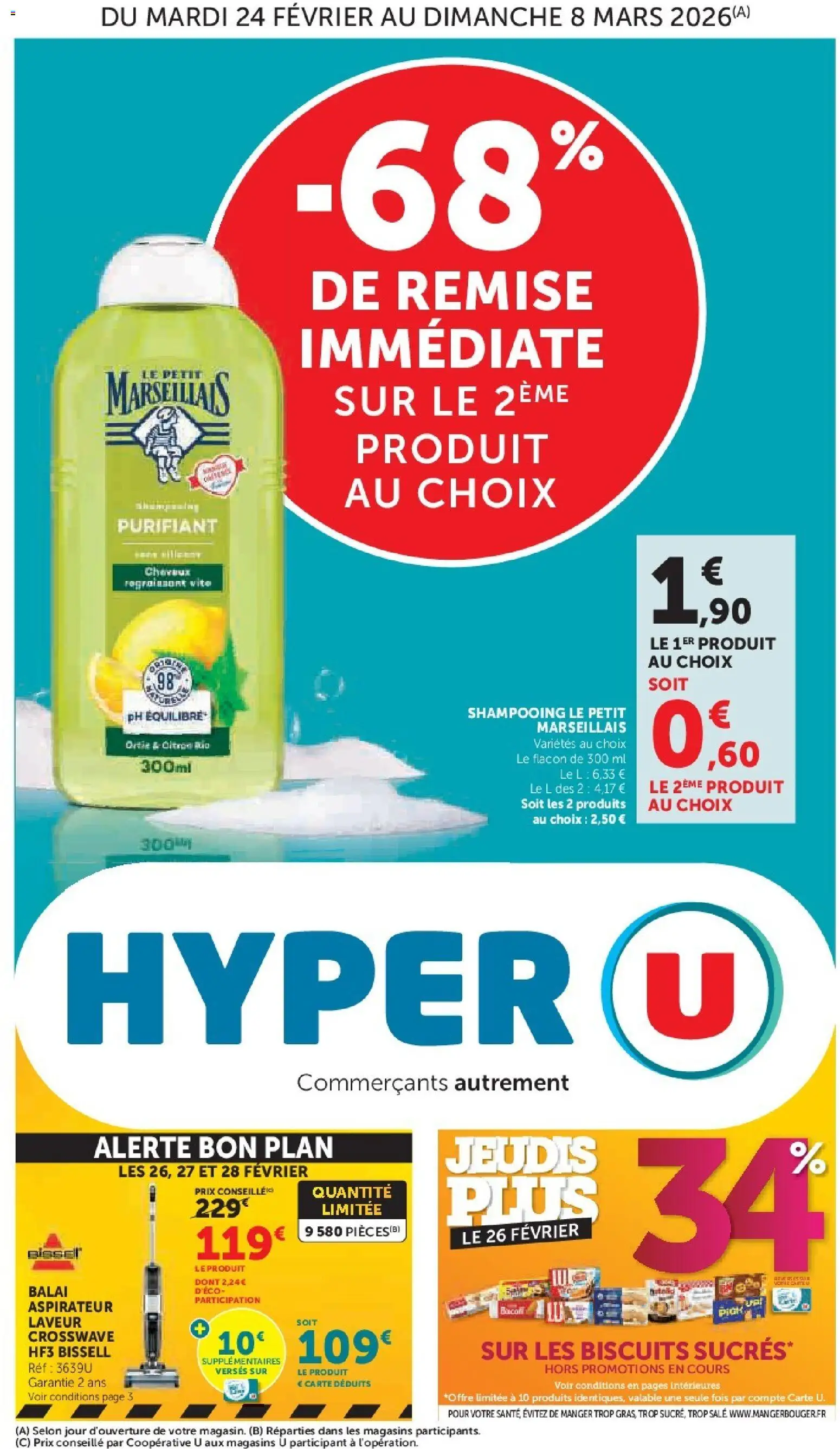 Prévisualisation de Catalogue du magasin Hyper U formulaire valide 24/02/2026