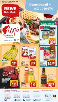 Vorschau von dem Prospekt des Geschäftes Rewe, gültig ab dem 27.04.2026