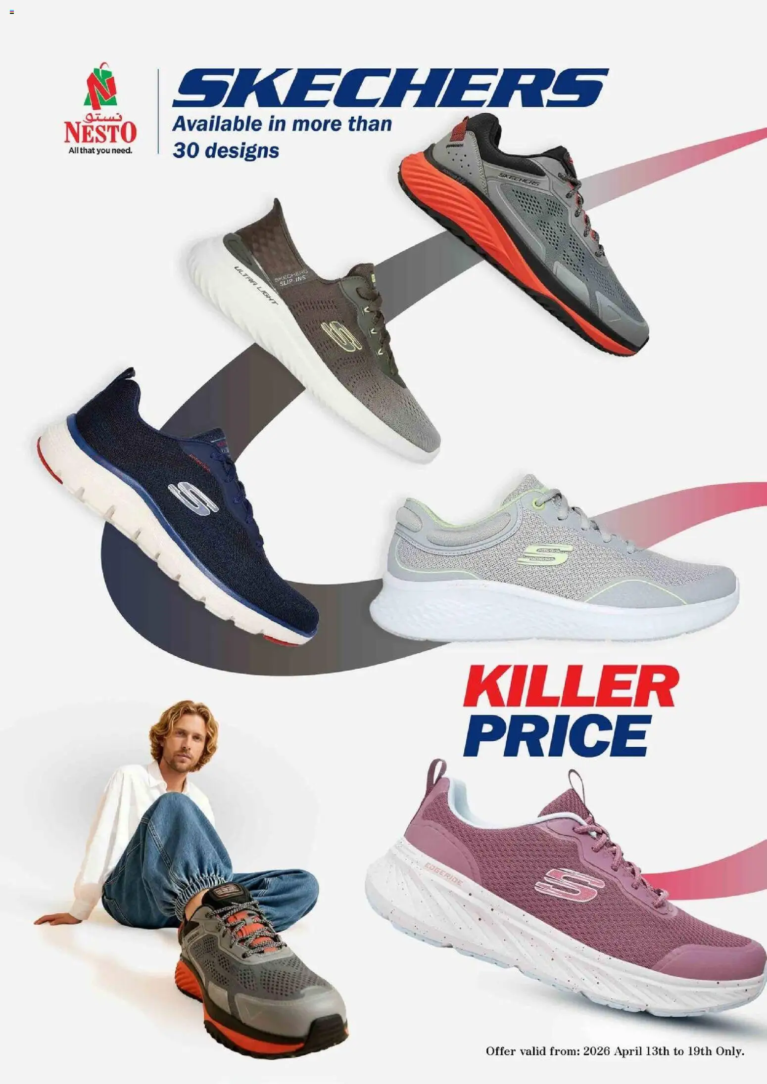 Preview of the catalogue Nesto catalogue - shoes killer price of store Nesto valid from 13 Apr, 2026