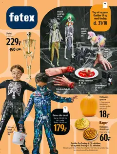 Eksempel på tilbudsavis Halloween fra butik Føtex gyldig fra 10/10/2025