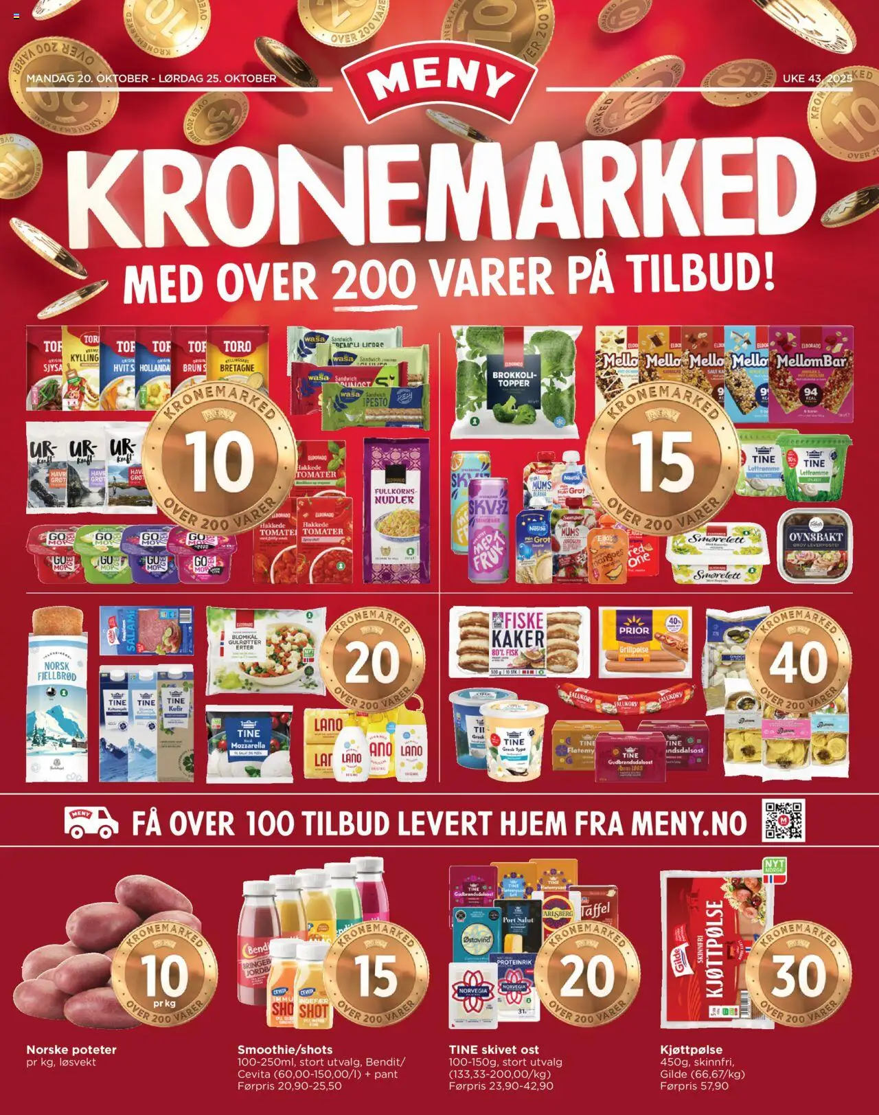 Kundeavis Meny gyldig fra 20/10/2025 - Sidenummer 1