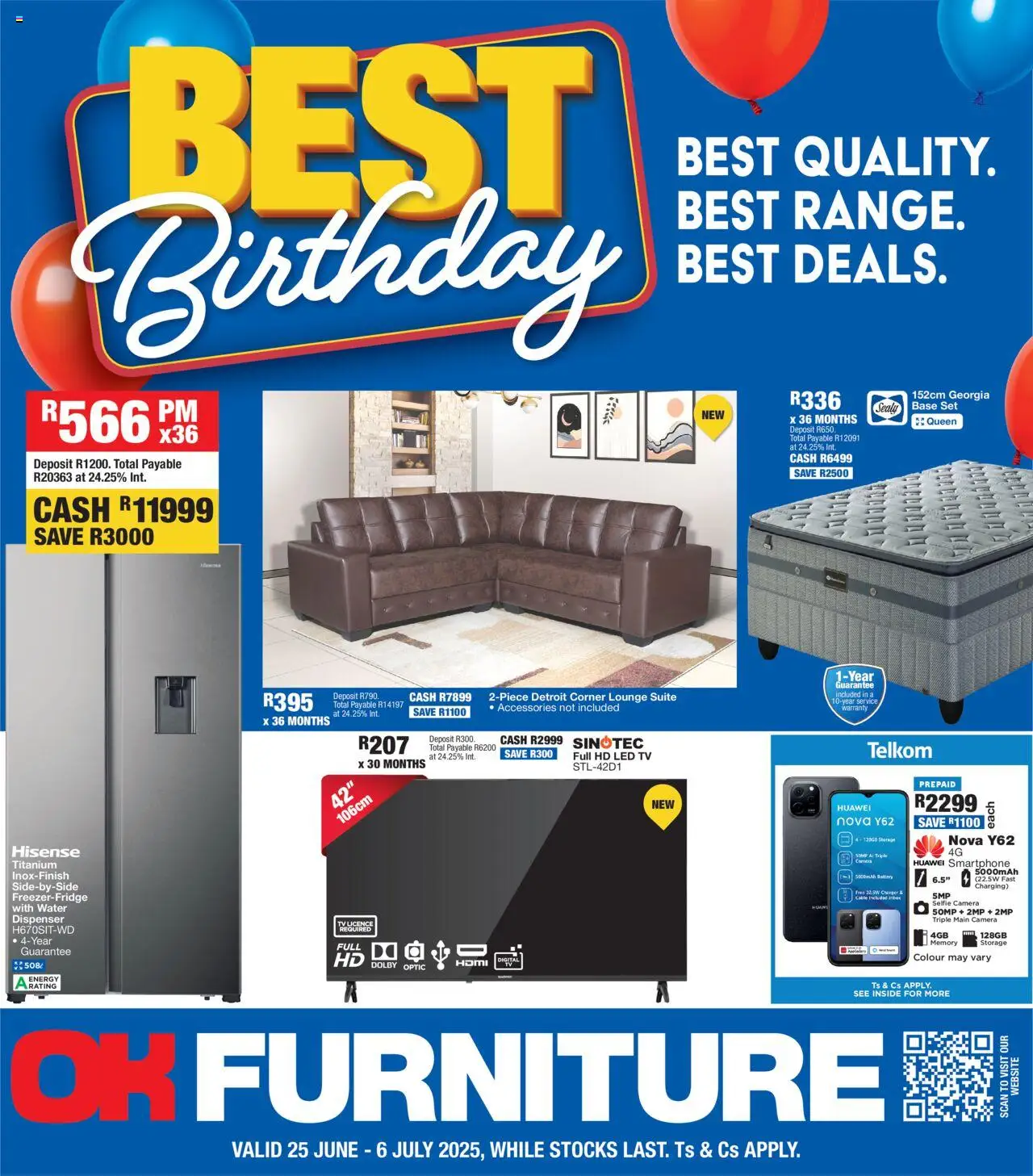 OK Furniture Catalogue from 25/06 - 06/07/2025 > Promotions