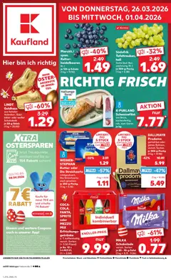 Vorschau von dem Prospekt des Geschäftes Kaufland, gültig ab dem 26.03.2026