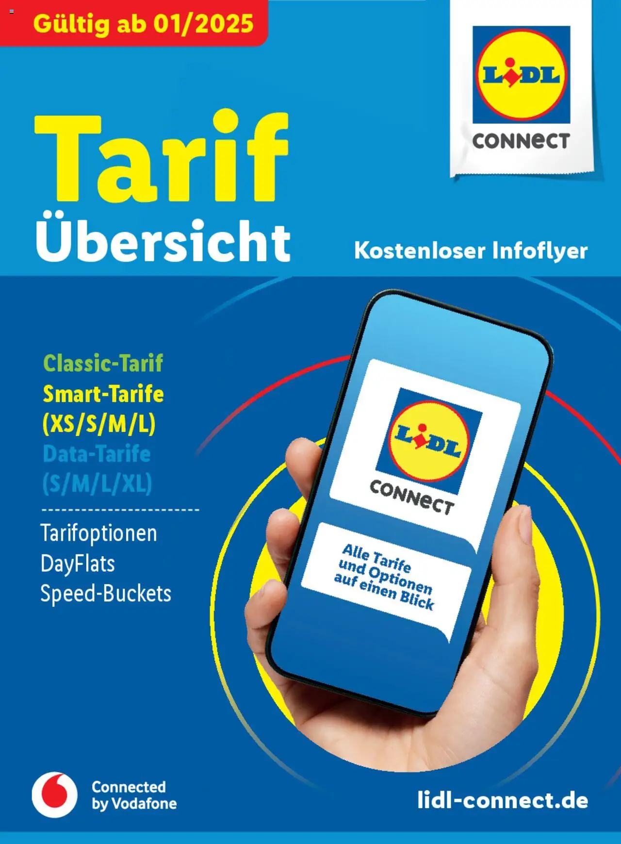 LIDL Prospekt ab Montag 01.01.2025 > Tarifübersicht