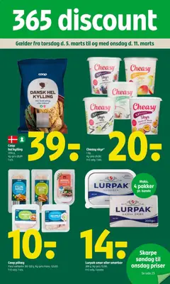 Eksempel på tilbudsavis Coop 365 - Tilbudsavis fra butik Coop 365 gyldig fra 05/03/2026