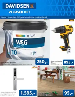 Eksempel på tilbudsavis Davidsen - Vi løser det fra butik Davidsen gyldig fra 26/02/2026