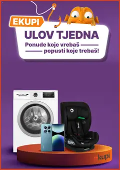 Pregled letka Katalog trgovine eKupi vrijedi od 28.07.2025