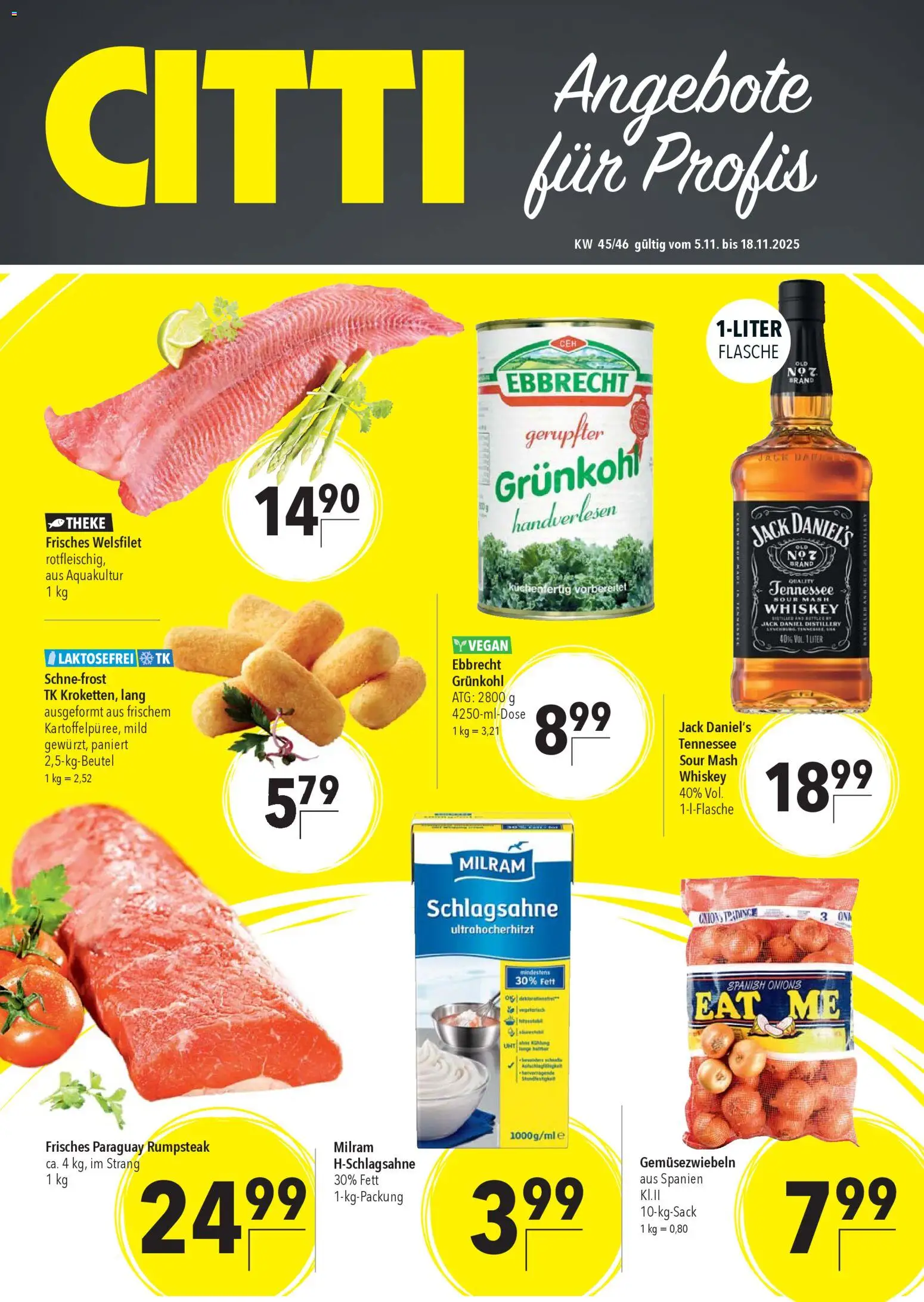 Vorschau von dem Prospekt des Geschäftes CITTI Markt, gültig ab dem 05.11.2025