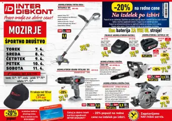 Predogled kataloga iz trgovine Inter Diskont veljaven od 07.04.2026
