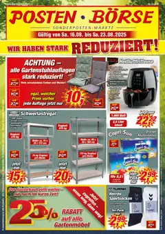 Vorschau von dem Prospekt des Geschäftes Posten Börse, gültig ab dem 16.08.2025