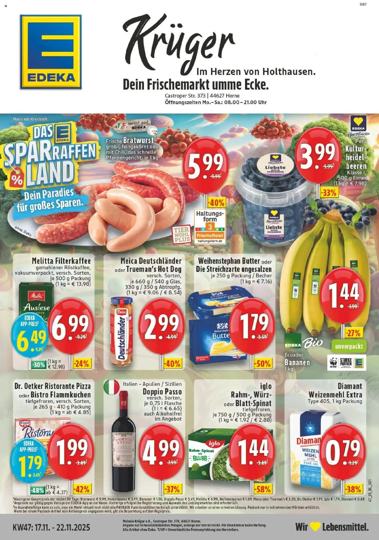 Vorschau von dem Prospekt des Geschäftes Edeka, gültig ab dem 17.11.2025