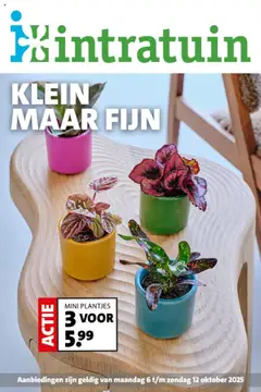 Voorbeeld van Folder van winkel Intratuin geldig vanaf 06-10-2025