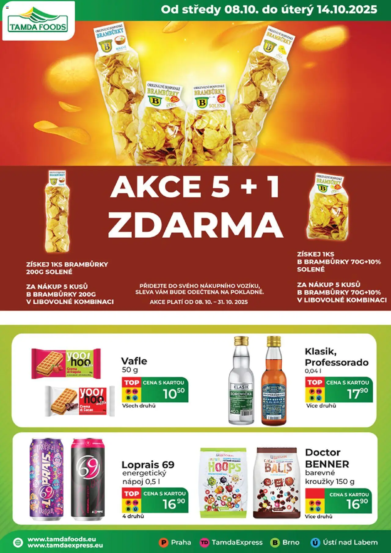  Tamda Foods Leták (08.10.2025 - 14.10.2025)