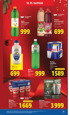 Lidl - Akciós újság Lidl megtekintése, amely érvényes 2025.12.11.-től | Oldal: 63