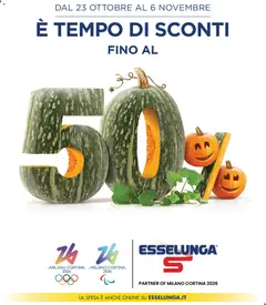 Anteprima dell'opuscolo Volantino Roma dal negozio Esselunga S valido da 23/10/2025