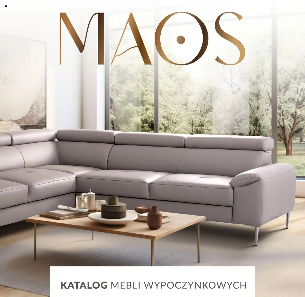 Black Red White Katalog mebli wypoczynkowych MAOS od 27.08.2024 - Nowa Gazetka - Numer strony 1