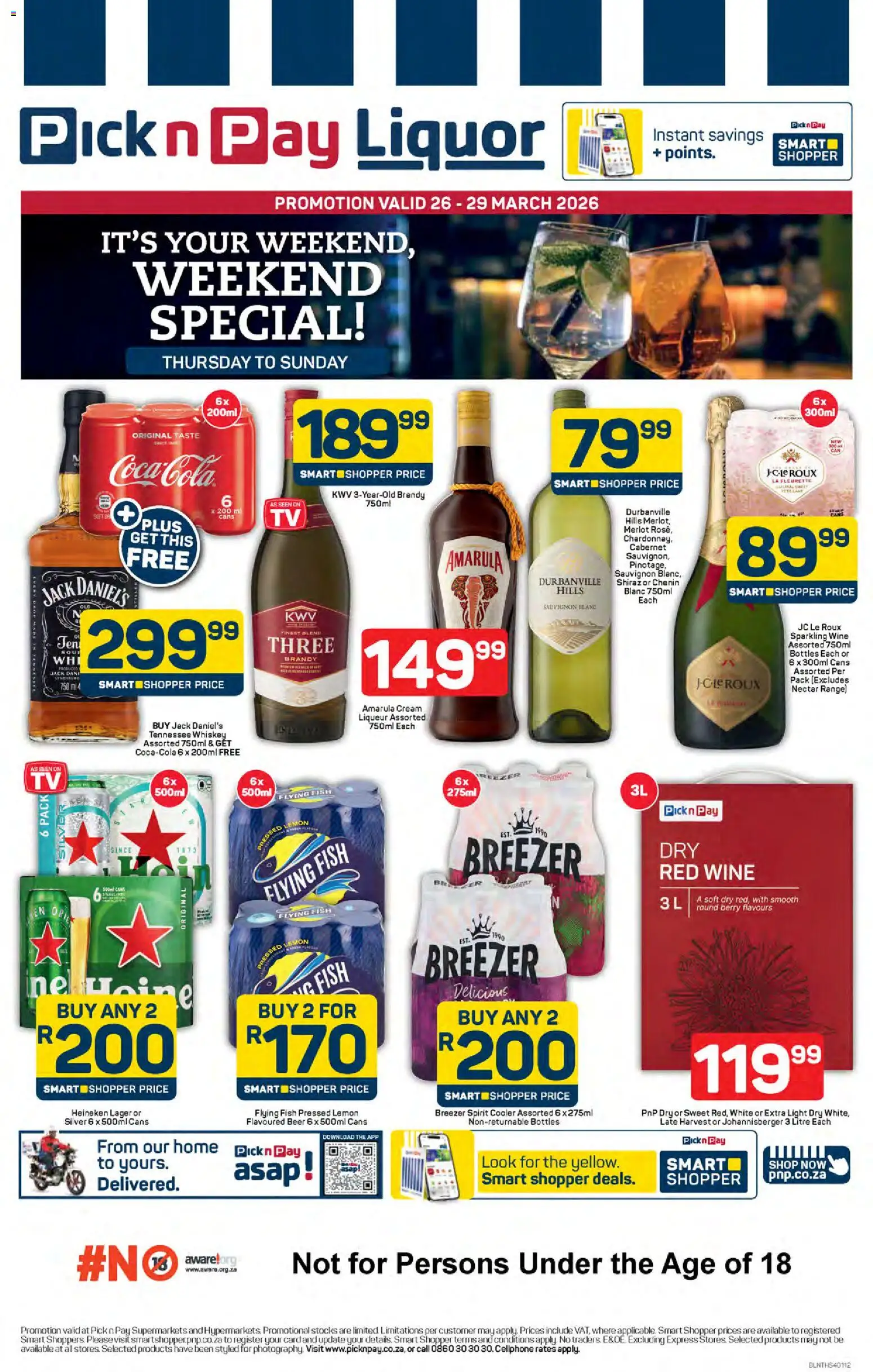 Preview of Pick n Pay flyer valid from 26/03/2026