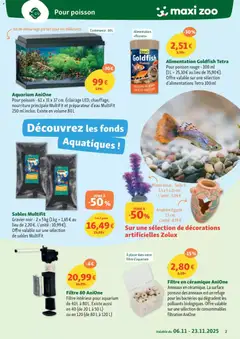 Prévisualisation de Catalogue du magasin Maxi ZOO formulaire valide 06/11/2025 | Page: 2