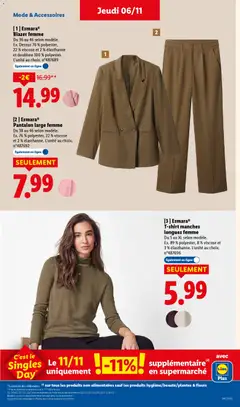 Prévisualisation de Catalogue de la semaine 45 du magasin LIDL formulaire valide 06/11/2025 | Page: 59