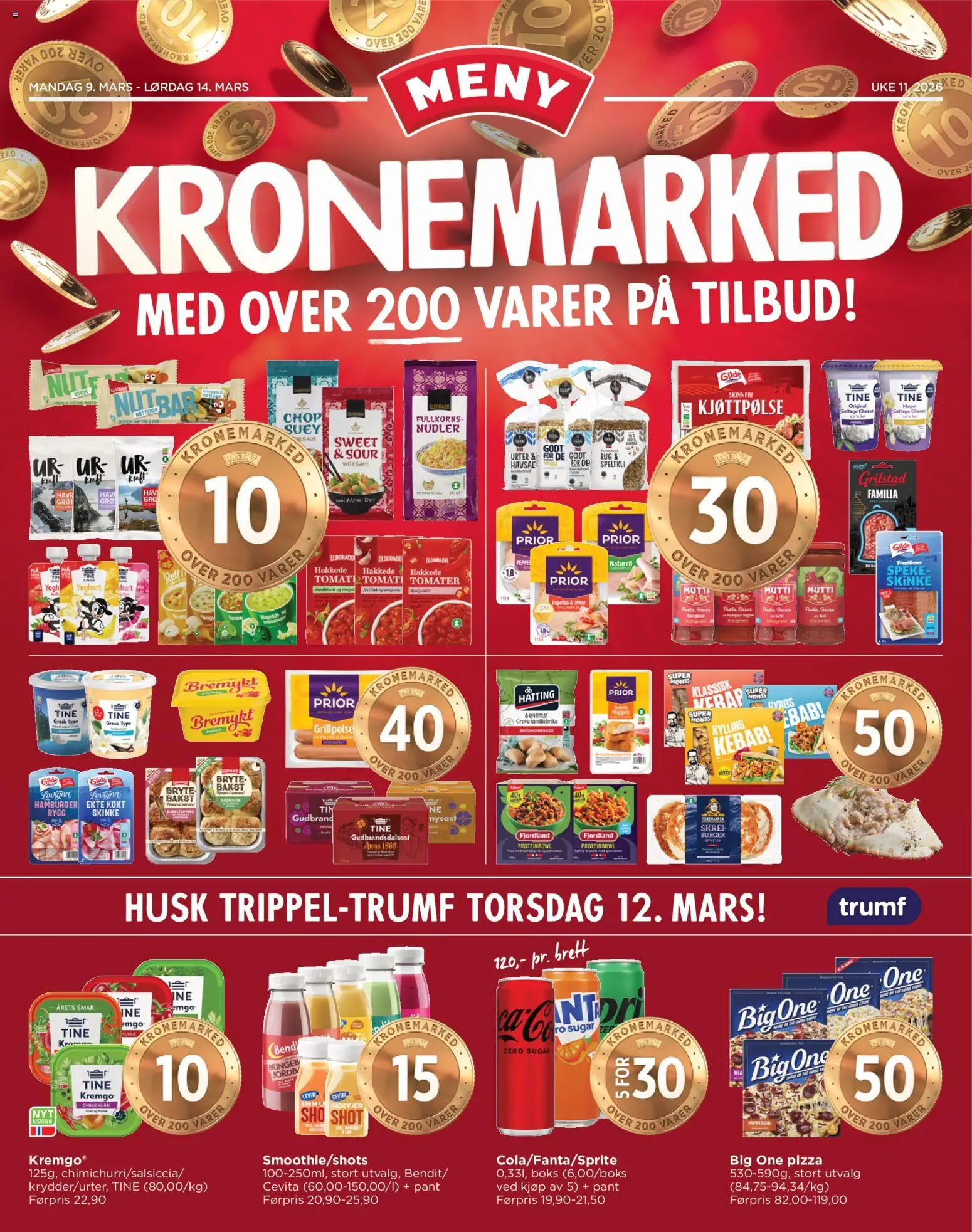 Forhåndsvis Meny kundeavis fra butikk Meny gyldig fra 09/03/2026