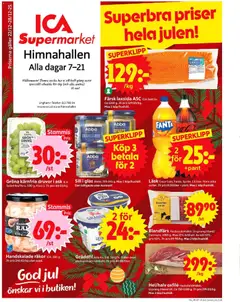 Förhandsgranska reklamblad Linghem från butik ICA Supermarket gäller från 22/12/2025