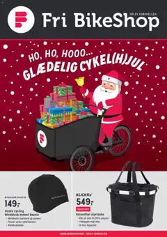 Eksempel på tilbudsavis Tilbudsavis fra butik Fri BikeShop gyldig fra 01/12/2025