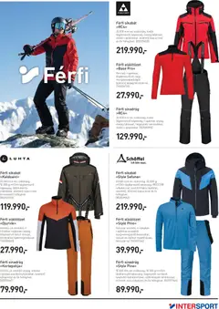 Intersport - Akciós újság Intersport megtekintése, amely érvényes 2025.12.01.-től | Oldal: 5