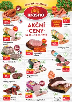 Náhled nabídky: MP Krásno Leták platný od 10.11.2025