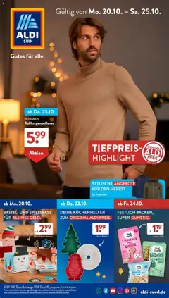 Vorschau von dem Prospekt des Geschäftes Aldi Süd, gültig ab dem 20.10.2025