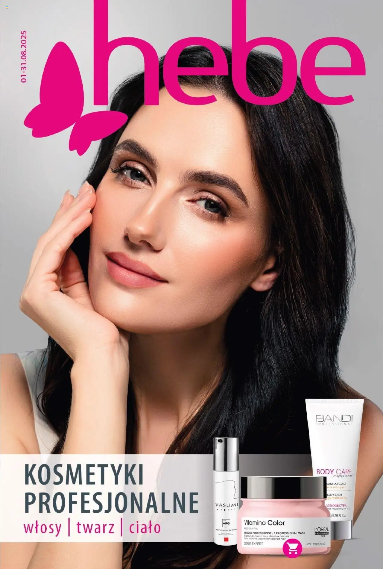 Hebe Katalog od 01.08.2025 - Nowa Gazetka - Numer strony 1 - Kosmetyki, Body