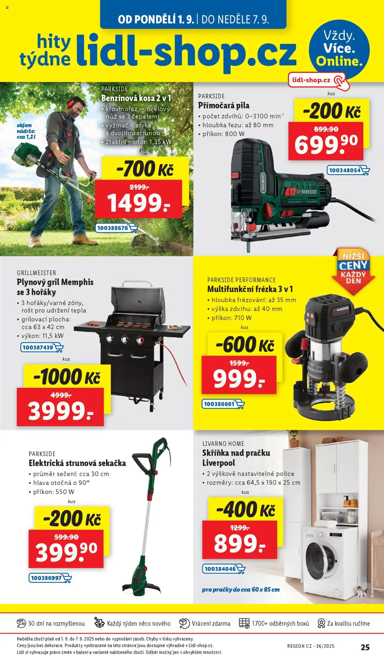  LIDL leták příští týden od 01.09.2025 >> Lidl Akce