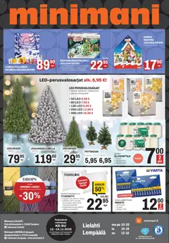 Kaupan Minimani Tarjoukset - Lempäälä / Tampere esikatselu, voimassa 12/11/2025