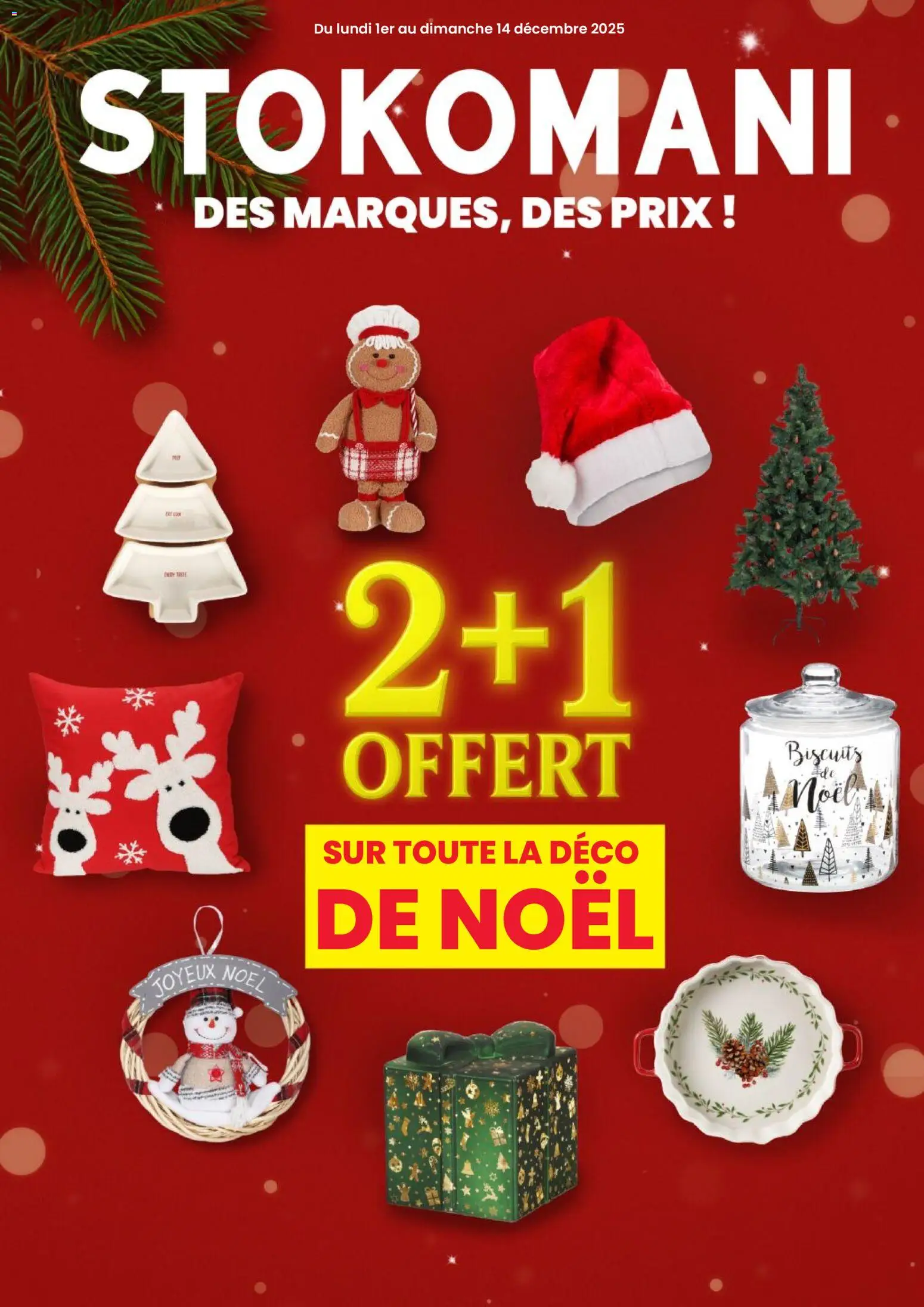 Prévisualisation de Catalogue du magasin Stokomani formulaire valide 01/12/2025 - Biscuits, Déco de Noël