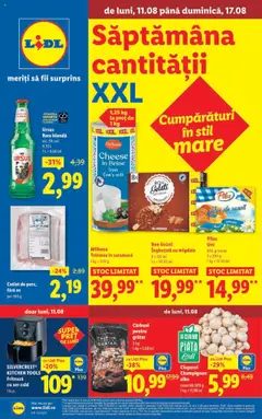 Previzualizarea de cataloage: Lidl Catalog nou valabil de la 11.08.2025