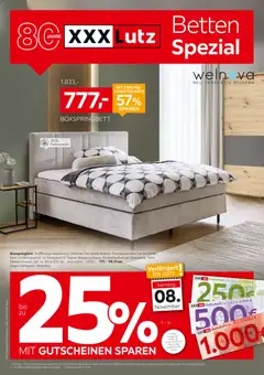 Vorschau von dem Prospekt des Geschäftes XXXL Lutz, gültig ab dem 02.11.2025