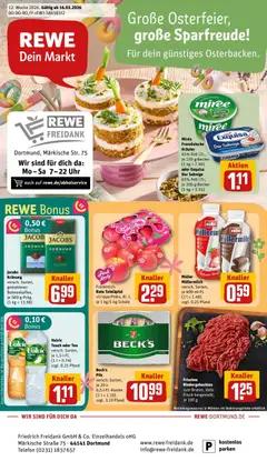 Vorschau von dem Prospekt des Geschäftes Rewe, gültig ab dem 15.03.2026