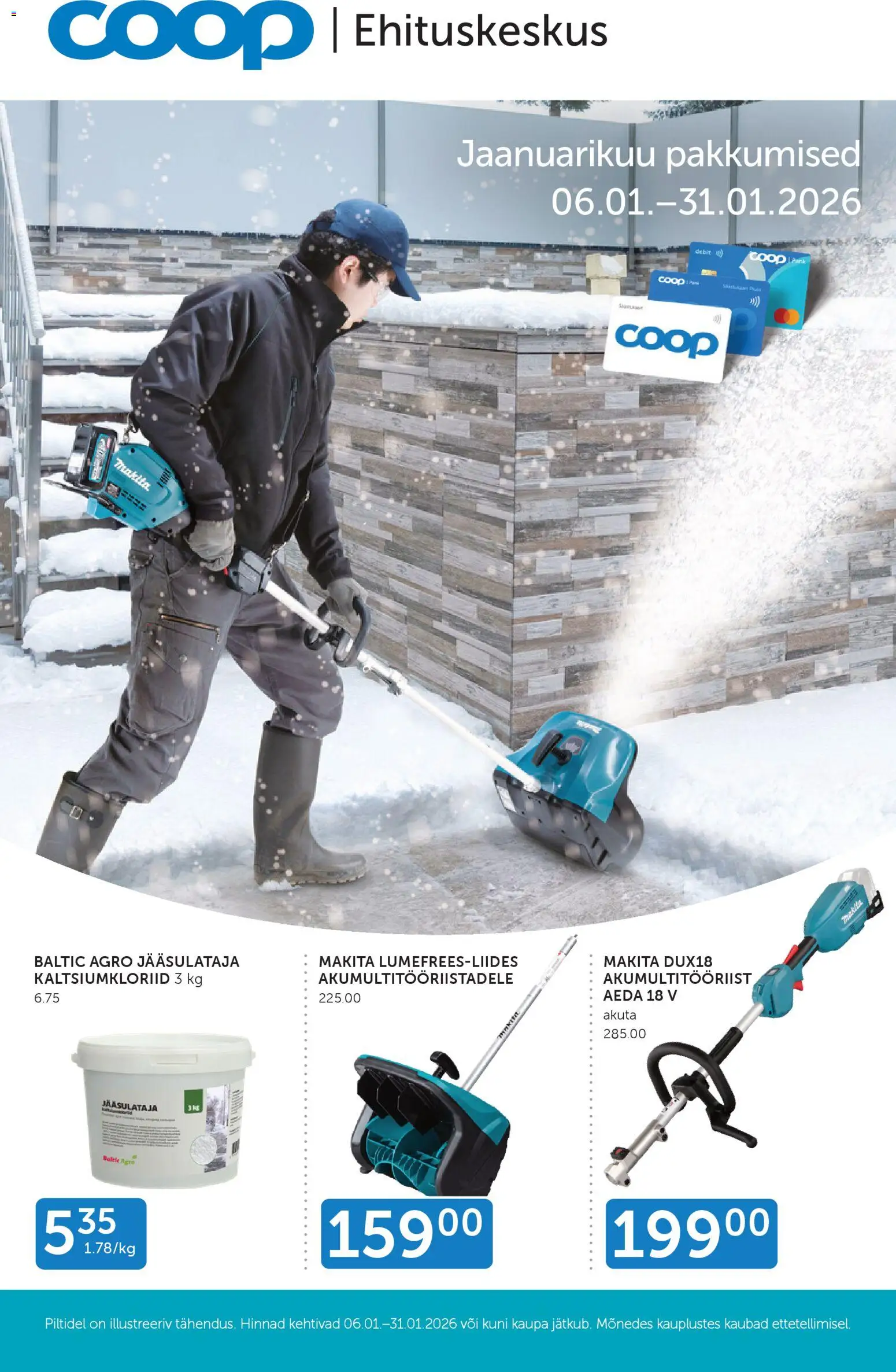 Coop kliendilehe eelvaade alates 2026.01.06