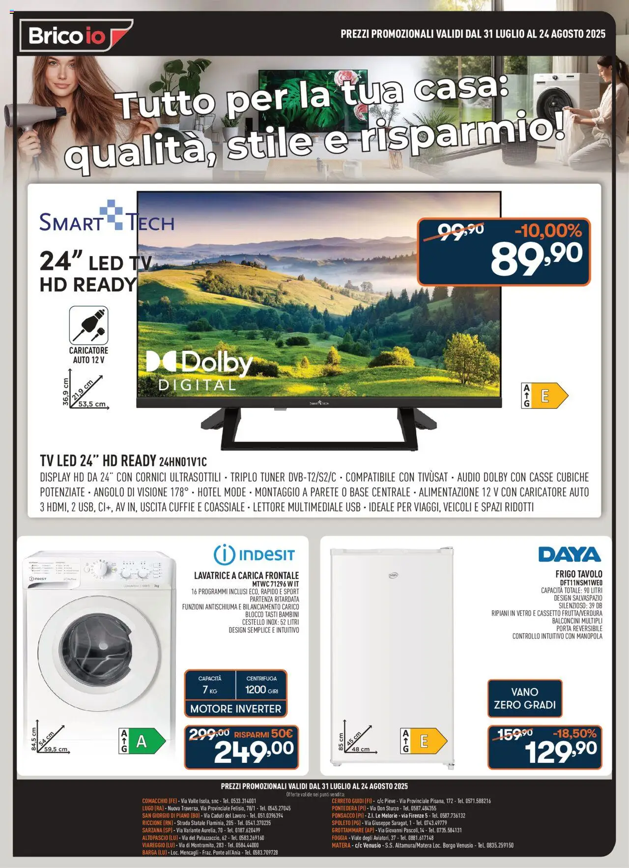 Volantino Brico io valido da 31/07/2025 numero di pagina 1