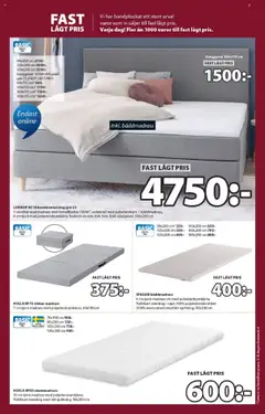 Förhandsgranska reklamblad Aktuella reklamblad JYSK från butik JYSK gäller från 20/10/2025 | Sida : 7