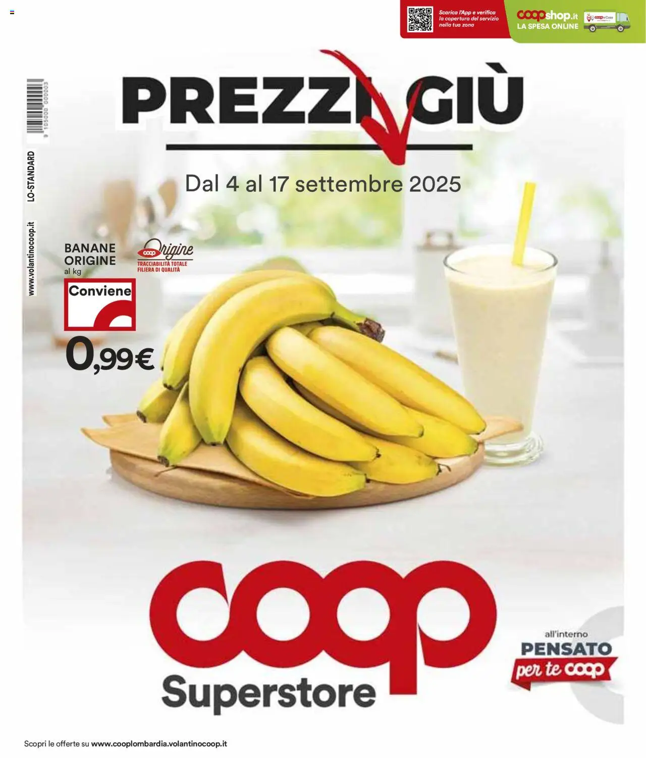 Volantino COOP valido da 04/09/2025 numero di pagina 1