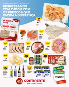 Pré-visualização do folheto da loja Continente válida a partir de 12/08/2025