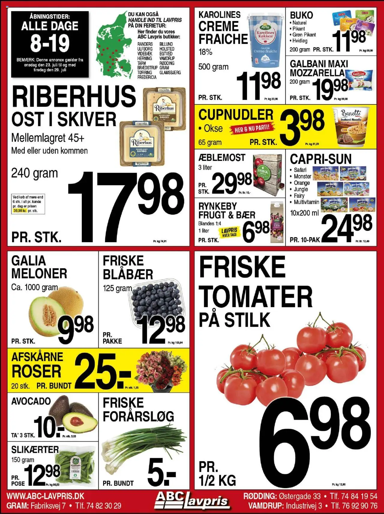 Abc Lavpris tilbudsavis gyldig fra 23/07/2025 - side 1