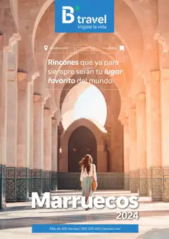 Vista previa del folleto de la tienda B the travel brand válido desde el 10/05/2024 