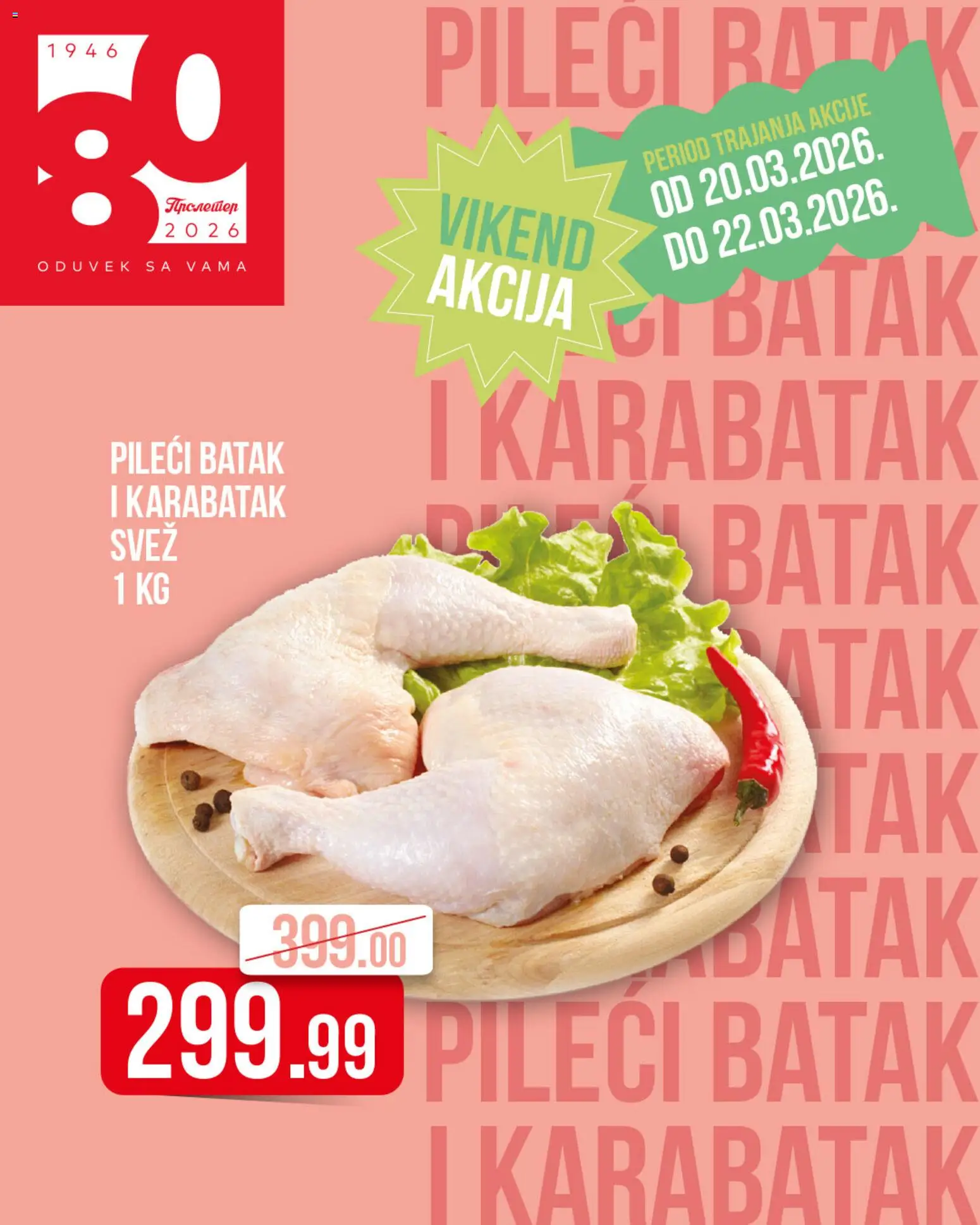 Pregled Metalac Proleter kataloga - važi od 20.03.2026