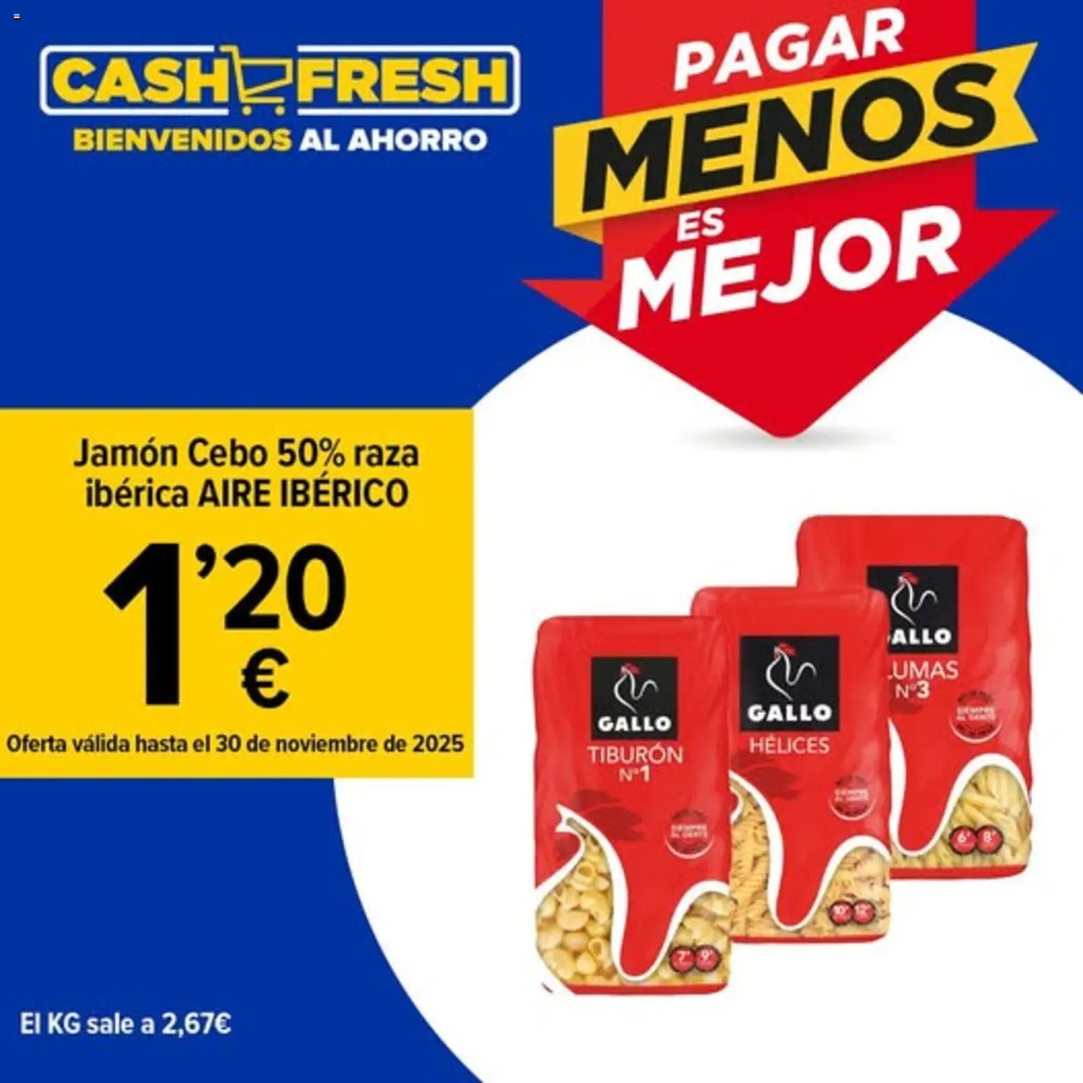 Vista previa del folleto de la tienda Cash Fresh válido desde el 12/11/2025 