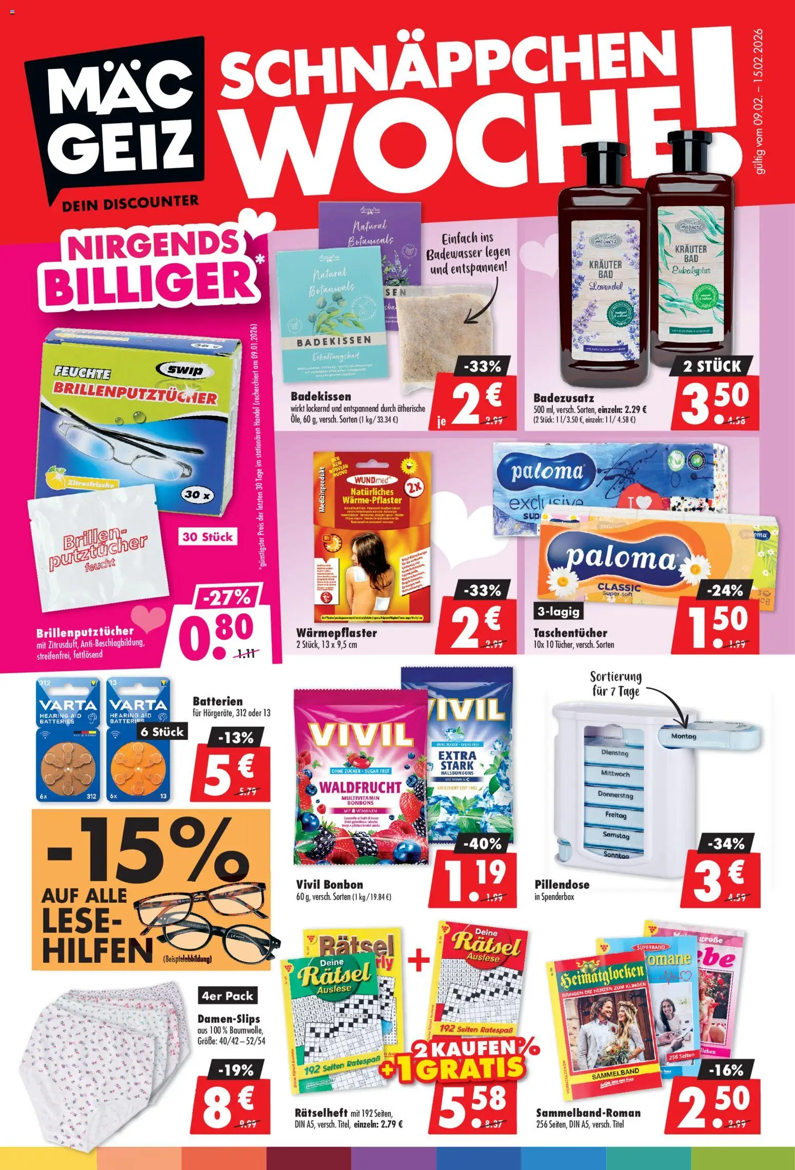 Vorschau von dem Prospekt des Geschäftes Mäc Geiz, gültig ab dem 09.02.2026