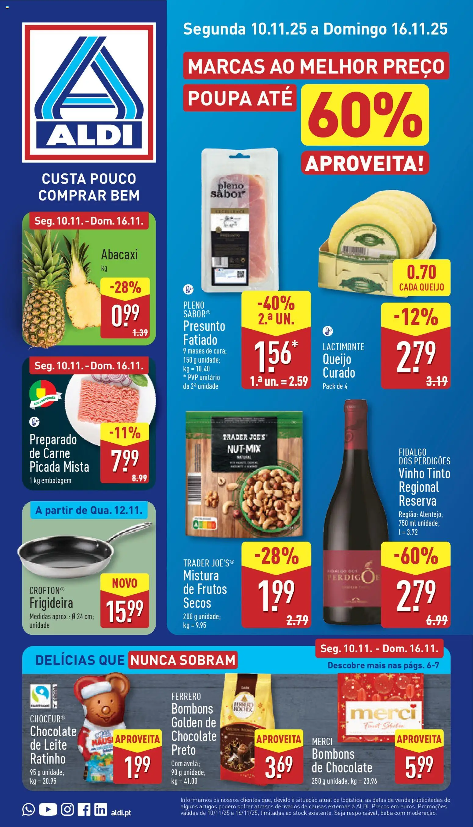 Pré-visualização do folheto da loja Aldi válida a partir de 10/11/2025